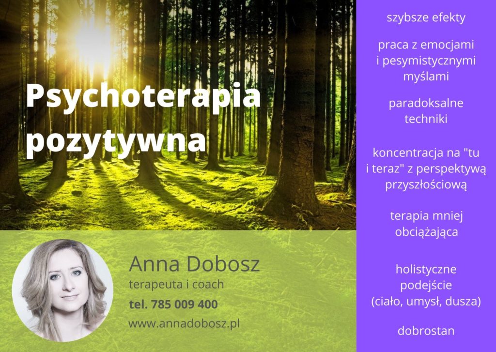 Psychoterapia pozytywna Szczecin i online